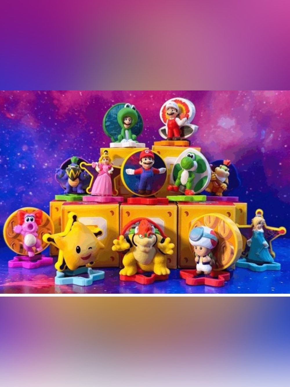 McDonald's Super Mario Character Toy-Princess Peach